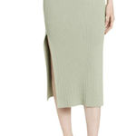 Ramy Brook Traci Midi Sweater Knit Skirt Seafoam Green Size Large Photo 0