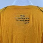 Peace Love World  Yellow “I Love Game Day” Long Sleeve T-shirt Size XS Photo 5