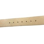 The Leather Shop Women’s M Brass Buckle Wide Belt Embossed Tan Leather Cowgirl Photo 6