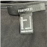 Forever 21  Black Smooth Thong Bodysuit Size Small – High Neck, One-Piece Photo 7