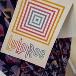 LuLaRoe Red and Purple beautiful A-Line Skirt Brand New! Photo 2