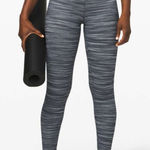 Lululemon  Align Pant in Mini Space Dye Herringbone Heathered Black and White 6 Photo 0