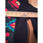 RL Ralph Lauren Active Fleece Pullover Jacket W Medium Southwest Aztec Print Black Size L Photo 5
