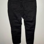 NYDJ  plus size straight leg black denim legging jeans pocket zip button size 18W Photo 5