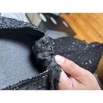 Vintage Stenay‎ Fully Beaded Floral Silk Dress Black Size 12 Cocktail READ DES. Photo 4