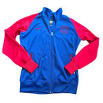 Nike Women's Blue and Red Cubs Zip up Sweatshirt Size XL Photo 0
