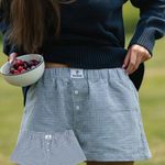 PARKE  Linen Boxer Shorts Photo 1