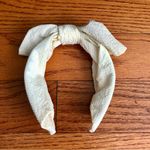 Anthropologie  Cream Textured Headband Women’s Size O/S NWOT Photo 4