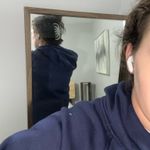 Amazon Navy hooded quarter zip  Photo 1