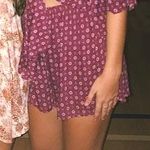 Lizard Thicket Maroon Romper Photo 0