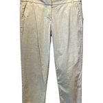 J.Crew Women’s Beige Tan Linen Cocktail Capri Pants City Fit Size 6 Photo 0
