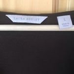 Laura Ashley  bling studded drape neck top size L Photo 4