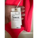 Good American New!  Bodysuit Square Neck Sleeveless Coral Top Womens Size 5XL, 8‎ Photo 3