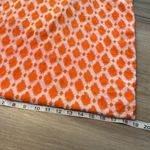 Shiraleah Chicago Orange Pink Printed 100% Cotton Zip Tote Bag Photo 4