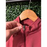 Kerrits Kerrit’s Equestrian Quarter Zip Pullover Sz Medium Brick Red Photo 3