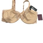 Felina Paramour  Angie Full‎ Figure Front close minimized bra beige 44D 44 D NWT Photo 1