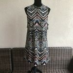 Material Girl  Womens‎ Dress Size XL Dallas Black Animal Print Caviar Leopard NEW Photo 2
