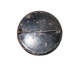 Brooch / Mourning Cameo Brooch / Victorian / 1800s / Opal flakes / Antique Black Photo 2