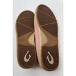 OluKai Kaula Pa'a Kapa Espadrille Shoes Rose Sea Salt Pink Slip On Women's 10 Photo 7