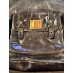 Badgley Mischka  Leather hobo bag wi/gold accents BEAUTIFUL Classic design Photo 7