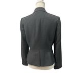 Calvin Klein  Dark Gray Fully Lined 2 Button Crop Blazer Academia Career Wear 6 Photo 5