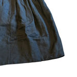 Hunter Bell Andie Linen Blend Dress Black Onyx Puff Sleeve Size 6 Women's Photo 10