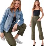 DL 1961 | Jerry High Rise Vintage Straight Crop Jean Green 27 Photo 1