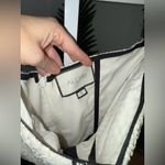 Alexis  Antoinette Embroidered Fringed‎ Midi Dress Black/White Small Photo 3