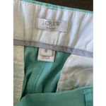 J Crew Women's 8 Pastel Mint Green Straight Cropped Leg Pants Capri Photo 3