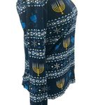 Hanna Andersson Hanukkah Women's Long John Top Small Sleep Shirt Photo 1