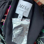 MISA Los Angeles NEW MISA Halter Kora Floral Jumpsuit with Pockets Black Size M Photo 8