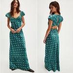 Free People  Butterfly Babe Dress Jade Combo- Small Photo 2