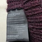 Club Monaco  wool alpaca blend eggplant sweater size Xs Photo 5
