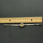 10k White‎ Gold Filled Vintage Antique Gruen Verithin dainty watch one size Silver Photo 4