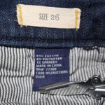 Madewell  Size 26 Skinny Skinny Ankle Zip Jeans Blue Medium Wash Cropped Photo 4