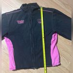Hendrick Motorsports Dale Jr Black & Pink nascar official jacket ladies Medium Photo 3