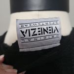 Vintage Venezia black pointelle cardigan size 14/16 Photo 5