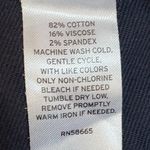 Caslon  Navy High Waist Wide-Leg‎ Pants Size 14 EUC Photo 7