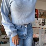 Wild Fable Baby Blue Knit Sweater Photo 0
