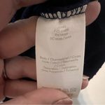 Boden Sweatshirt Dress Cotton Navy Blue Velvet Burnout Zebra Tiger Stripes 4R Size 4 Photo 10