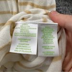 Lilly Pulitzer  Elba Sweater 3/4 Sleeve Tassels Pockets White Tan Striped Women S Photo 6