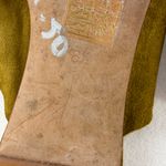 Madewell The Remi Bow Suede Mule in Spiced Olive Green Size 8.5 Photo 5