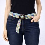 Vera Bradley  Multicolor Belt with Dark Buckle Photo 0