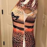 Ocean Blue brand Leopard Print Butterfly T Photo 2