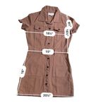 PacSun  Denim button down dress size S Photo 4