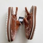 ZARA  Velour Slingback Shoes size 10 Photo 2