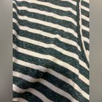 Free People  Beach One Body Un Corps Green Striped Oversized Tunic Top Linen Photo 6