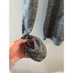 Nike  Womens Hooded Activewear Top Size Small Heahter Gray Dri-Fit Running Photo 2