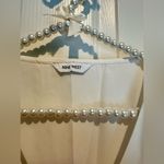 Nine West  sleeveless top - ivory white - Large. V neck Photo 3