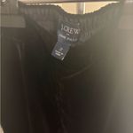 J.Crew  Black velvet Ankle Pants Photo 1